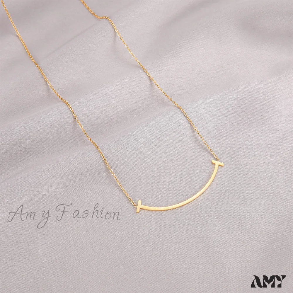 Designable Unique Smile Line Necklaces - Image 6