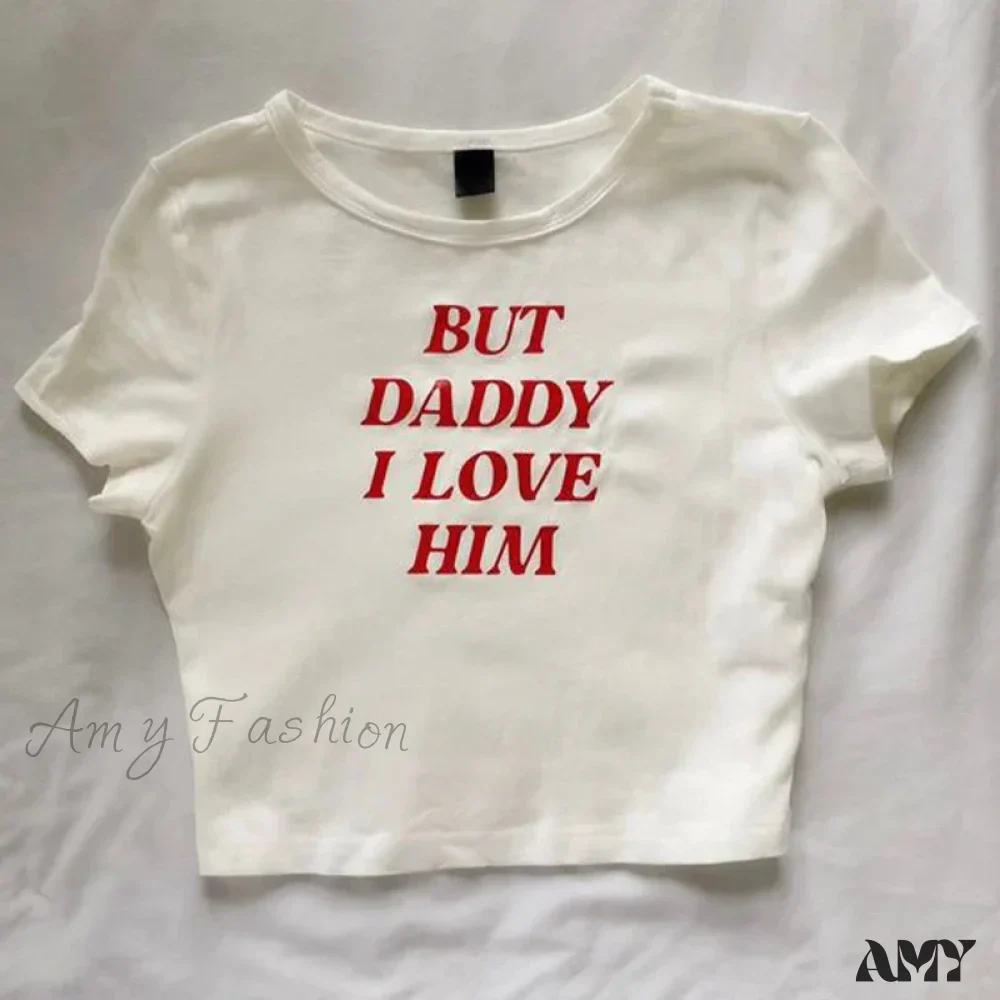 Sexy Letter Graphic Y2K Slim Stitch Fashion Crop Top - Image 3