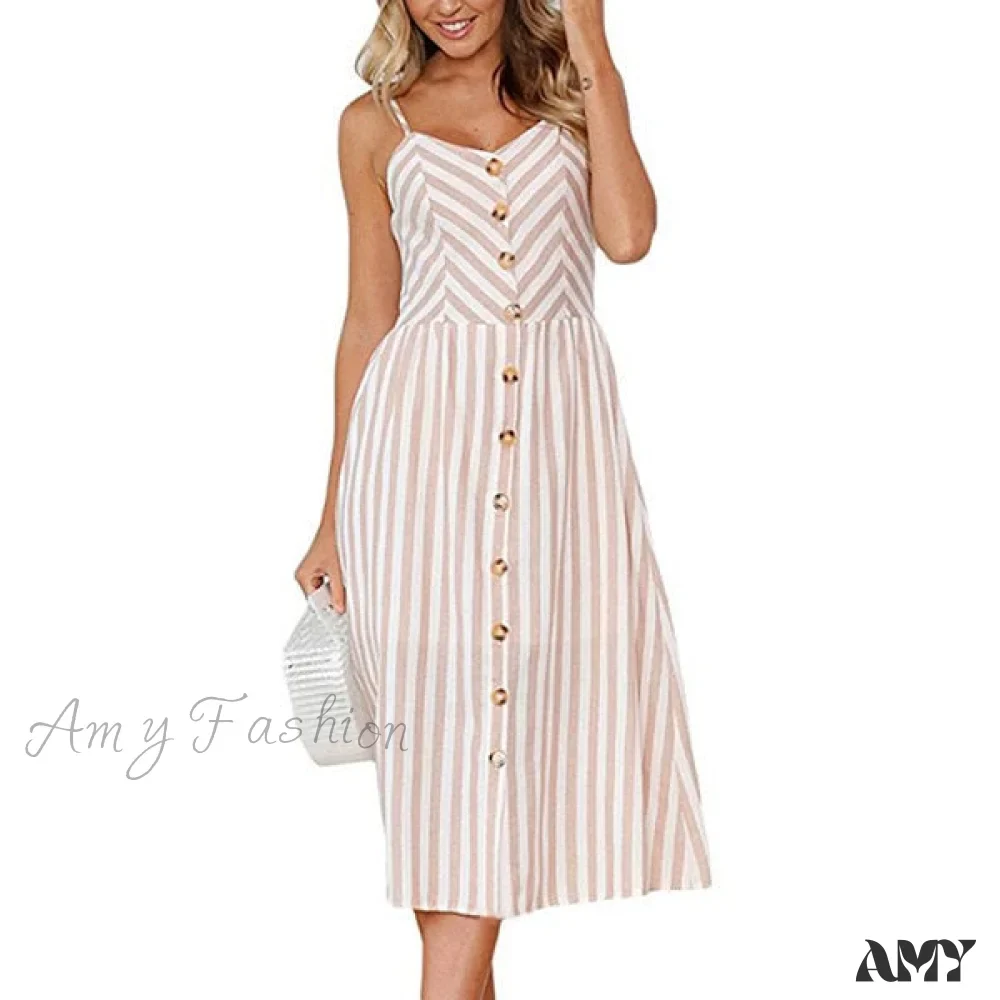Amy Fashion - Cute Holiday Long Floral Print Midi Dresses - Image 10