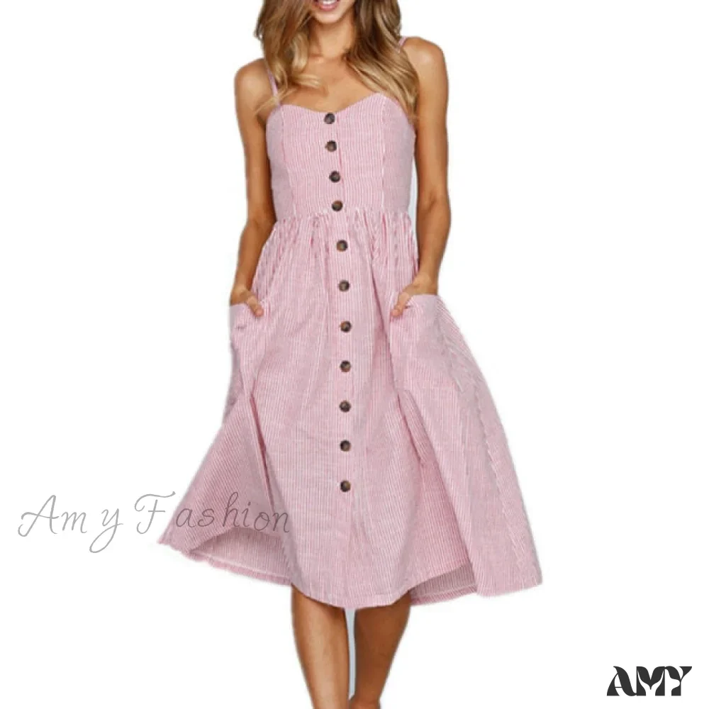 Amy Fashion - Cute Holiday Long Floral Print Midi Dresses - Image 12