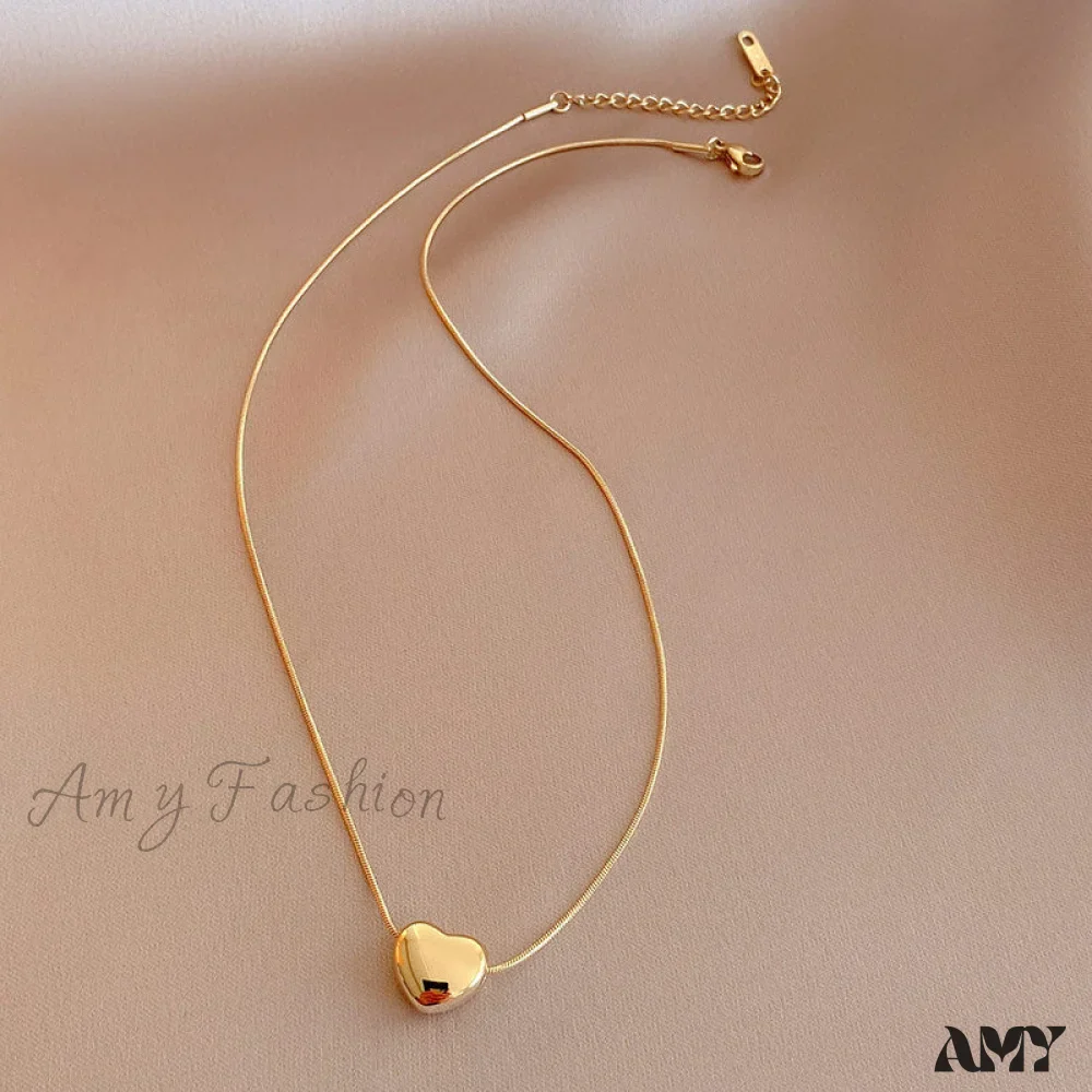Romantic Mini Heart Pendant Necklaces - Image 3