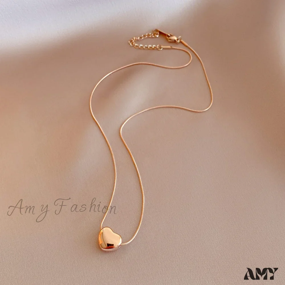 Romantic Mini Heart Pendant Necklaces - Image 4