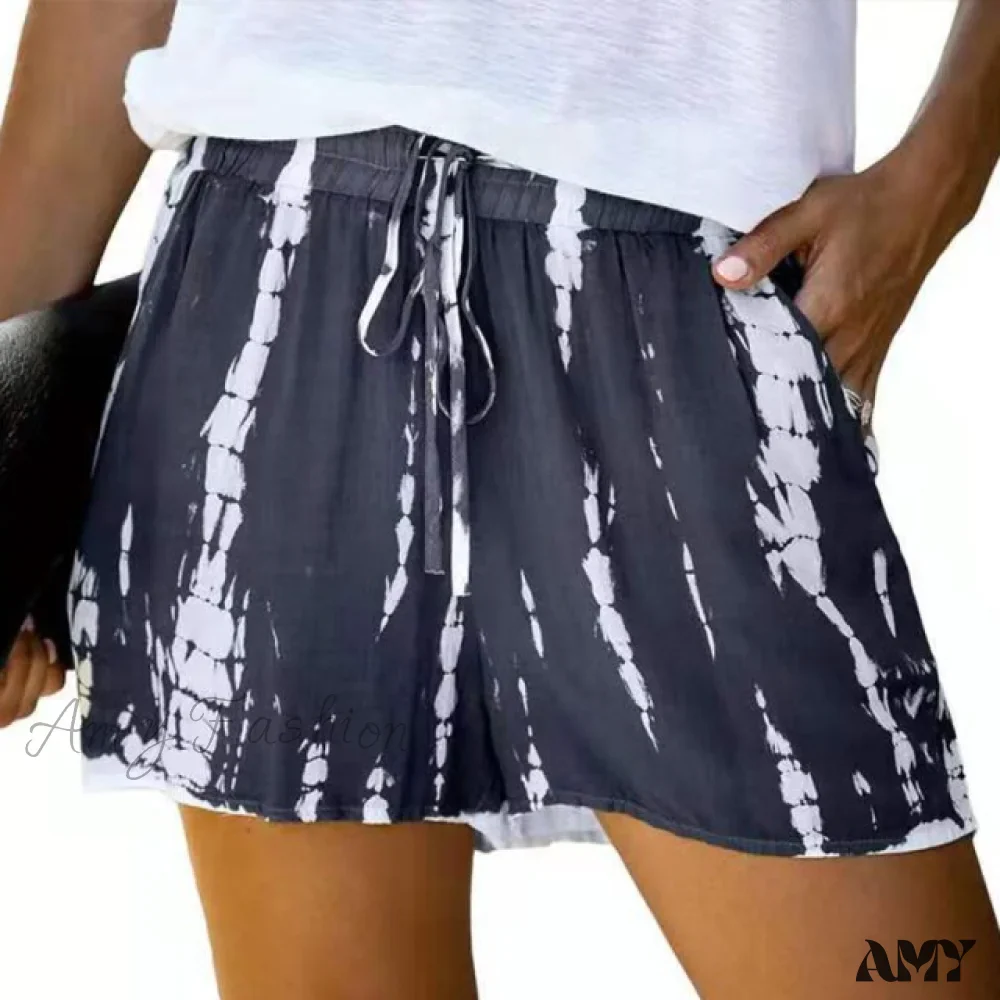 Amy Fashion - New Tie Dye Print Shorts - Image 7