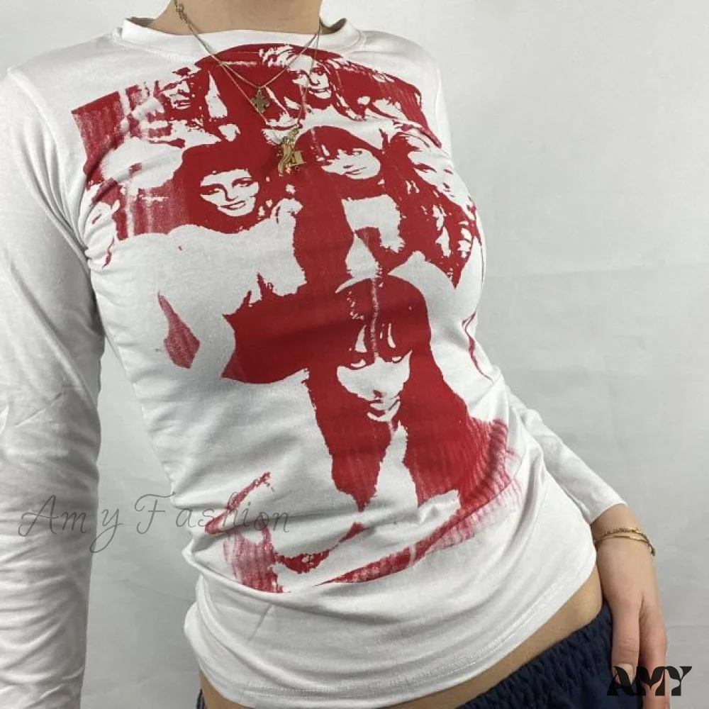 Amy Fashion - Long Sleeve Crop Tops - Image 5