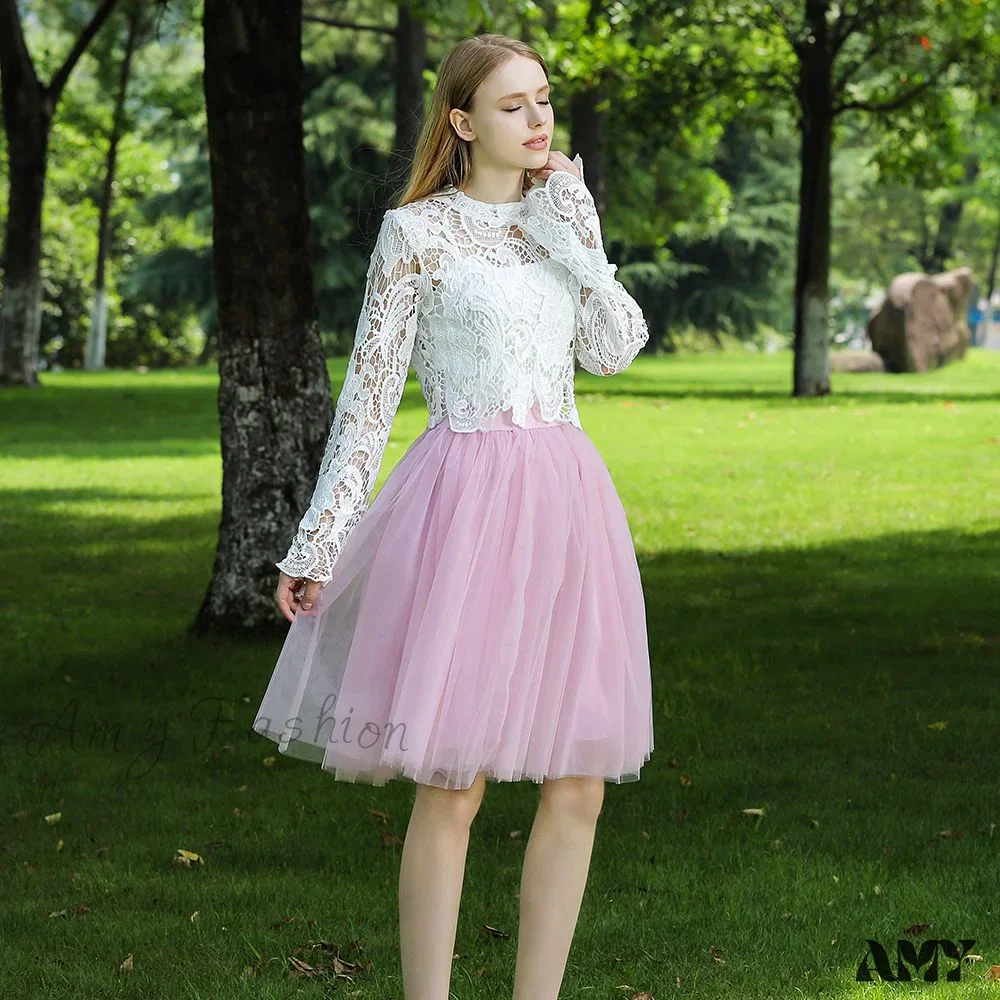 Amy Fashion - Princess Midi Tulle Skirt - Image 5