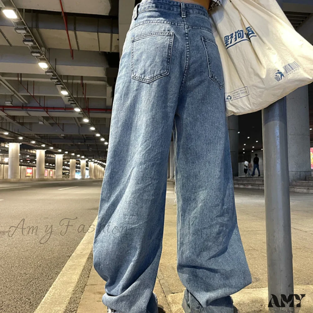 Street Style Hip Hop Ripped Jeans - Image 5