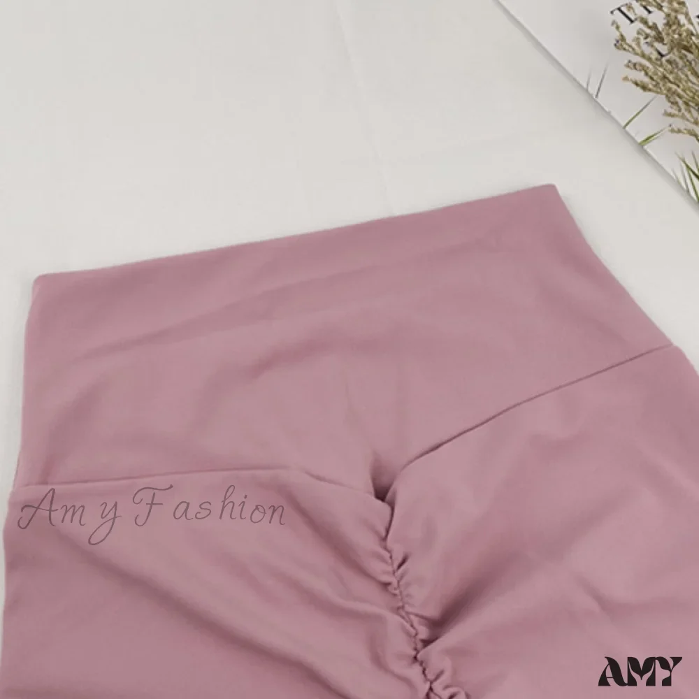 Amy Fashion - Fitness Ladies Sexy Bubble Butt Leggings - Image 5