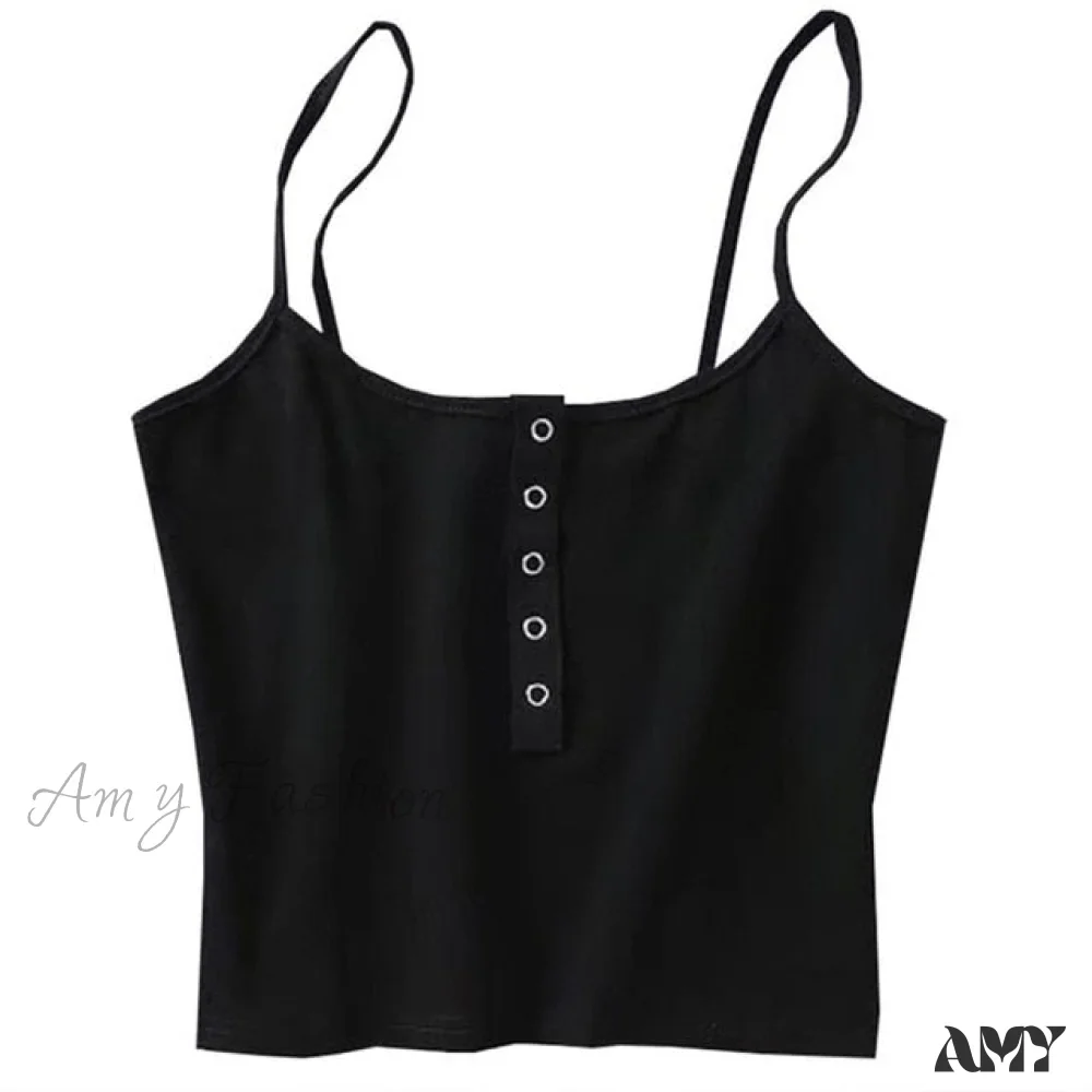 Amy Fashion - Backless Hollow Out Fitness Sleeveless Short Crop Tops - Image 5
