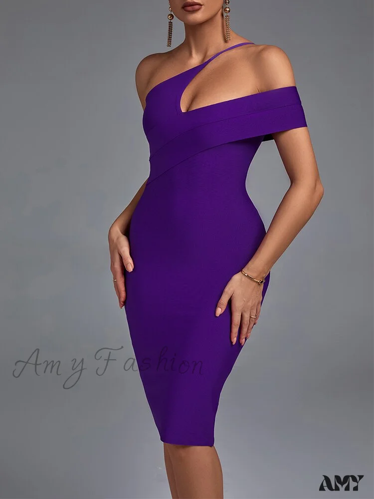Amy Fashion - Bodycon Elegant Sexy Cut Out Evening Party Dress - Image 6