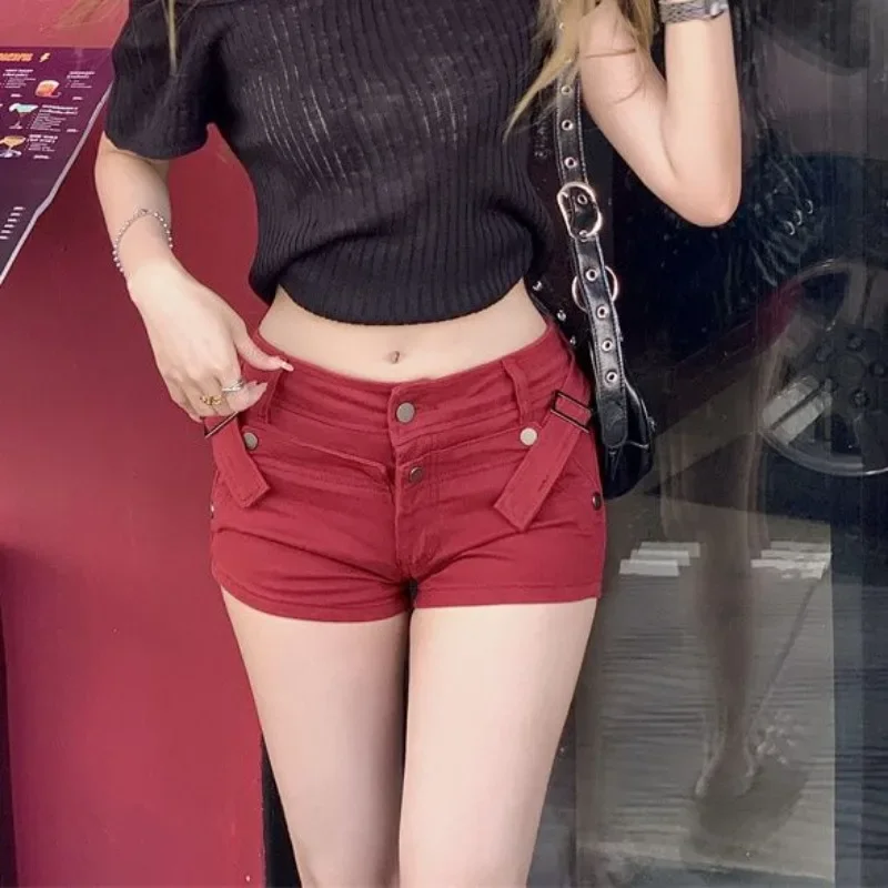 Bow Ruched Kawaii Short - Image 2