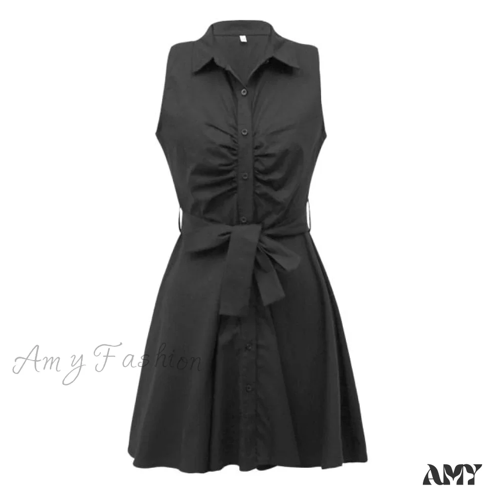 Amy Fashion - Casual Bandage A-line Sexy Party Vestidos Mini Dresses - Image 7