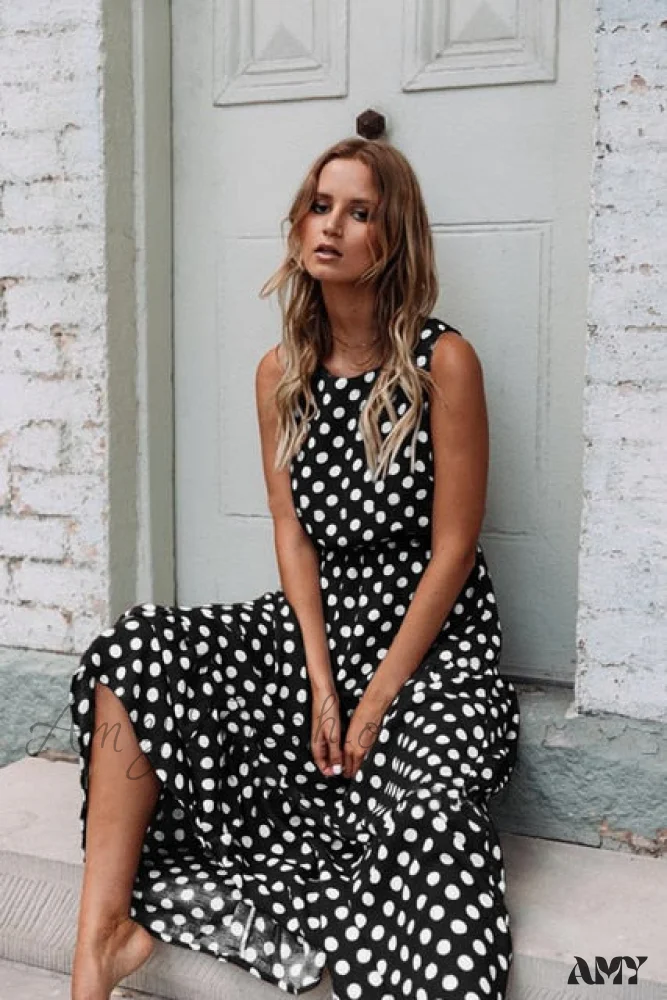 Amy Fashion - Casual Empire A Line Robe Ladies Party Long Dresses - Image 3