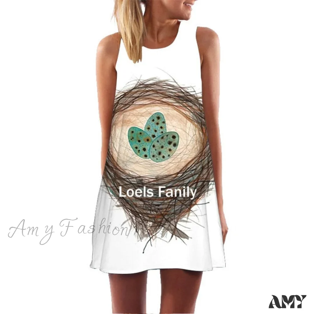 Amy Fashion - Loose Floral Print Plus Size Clothing Dress - Image 27