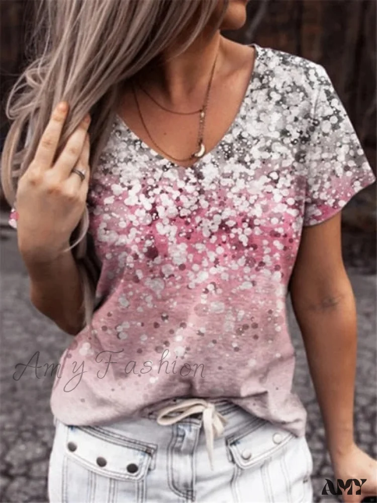 Amy Fashion - Casual Short Sleeve Women T-Shirts - Image 5