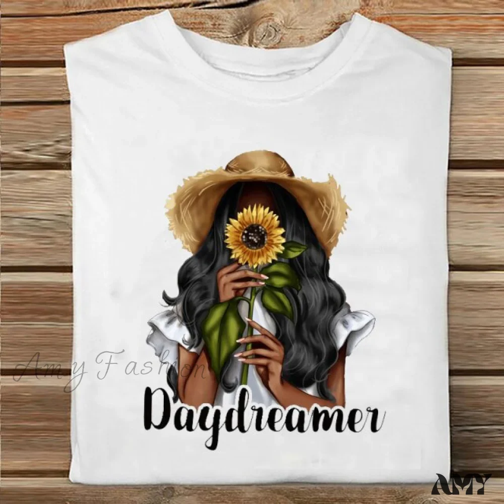 Amy Fashion - Coffee Love Cartoon Printing Clothes Tshirt - Image 13