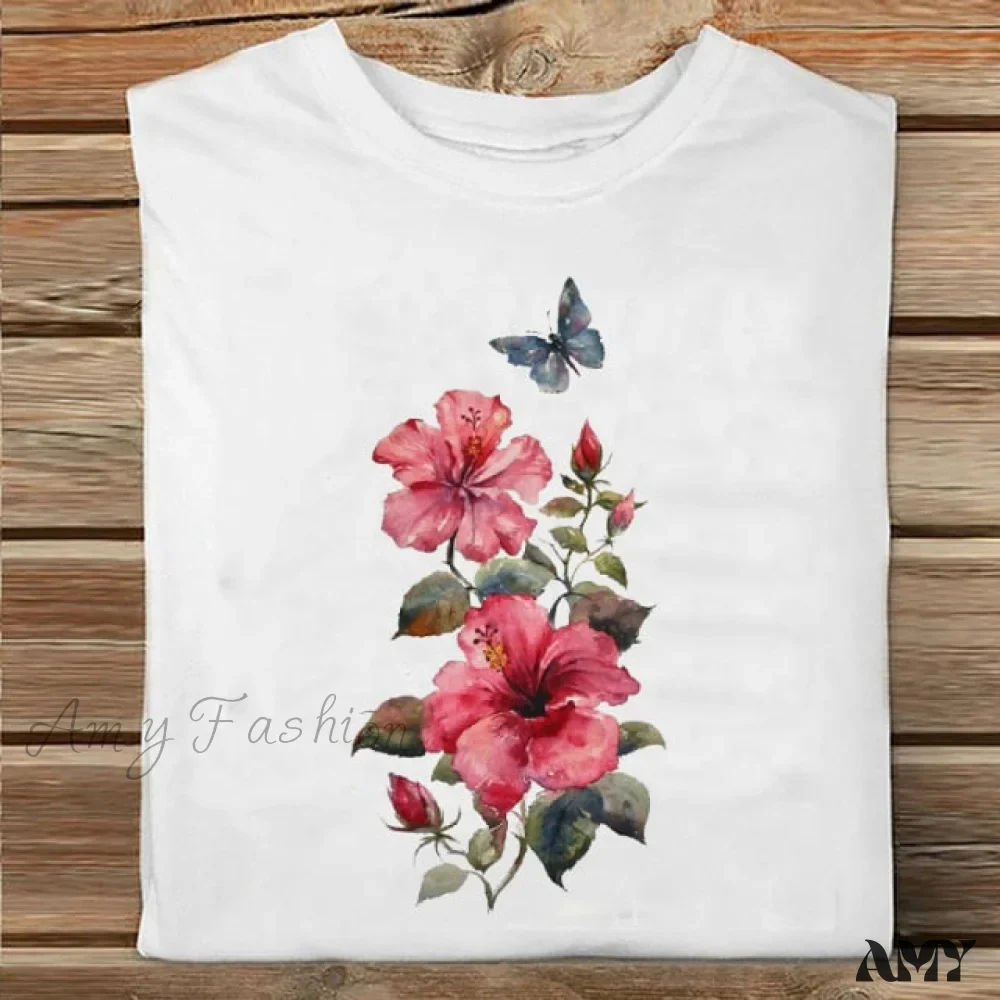 Amy Fashion - Coffee Love Cartoon Printing Clothes Tshirt - Image 15