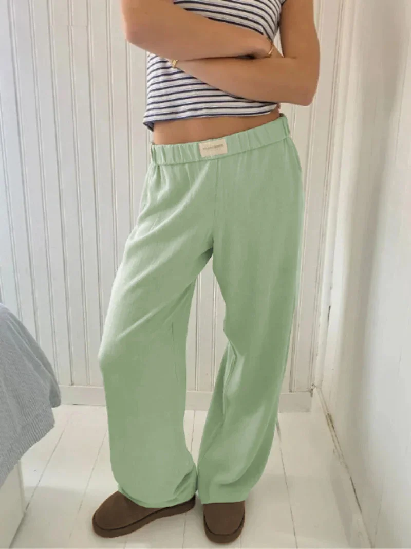 Cotton Pocket Straight Pant - Image 2