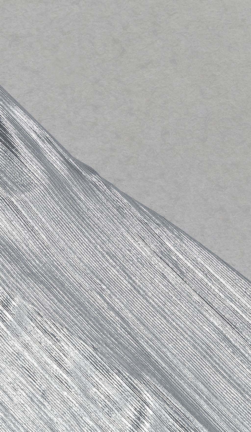 Strappy Spilt Midi Dress in Metallic Silver - Image 8