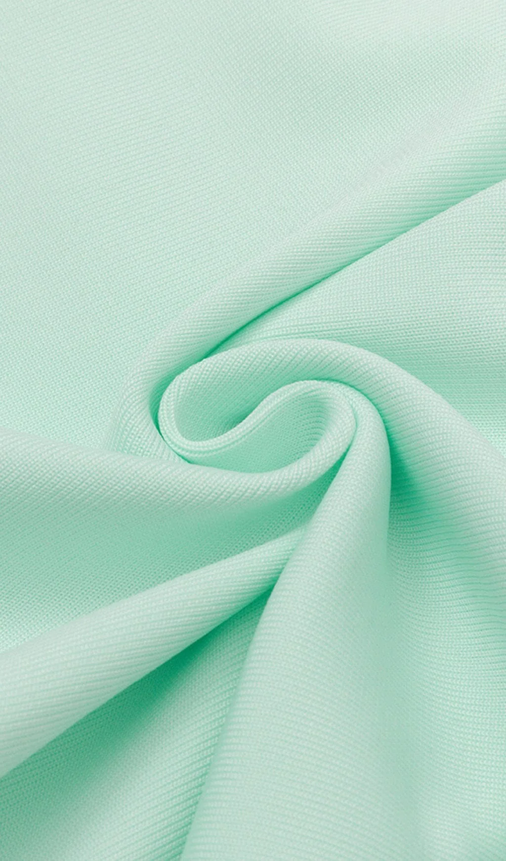 Strapless Corset Midi Dress in Seafoam Green - Image 8