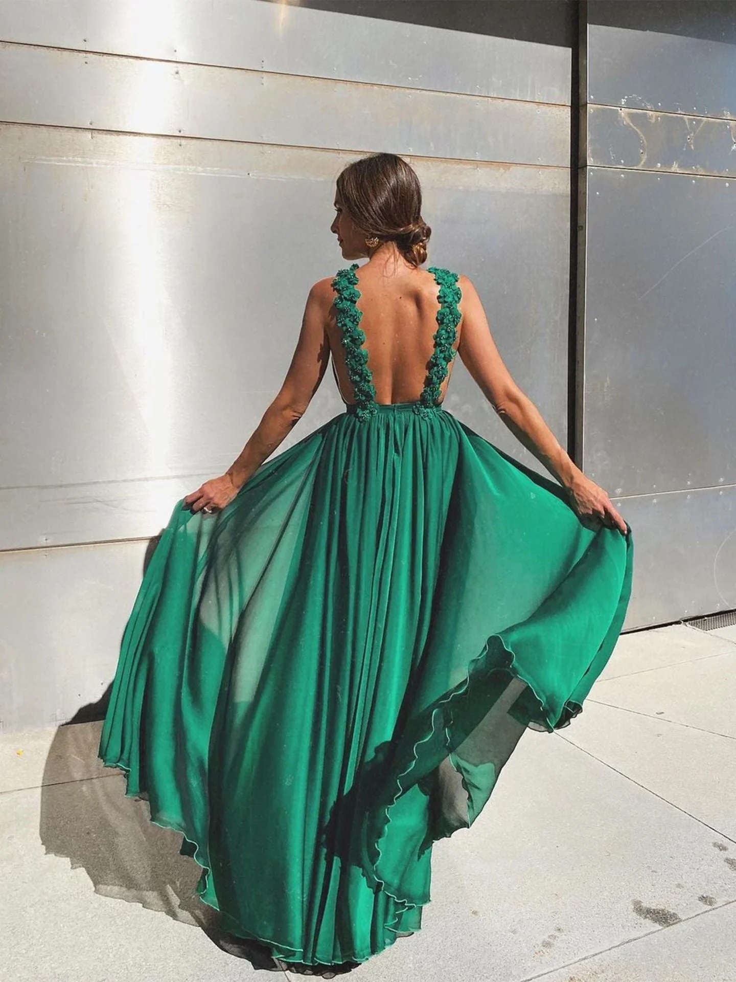 Romantic Charming Swing Dress Evening Dress - Image 3