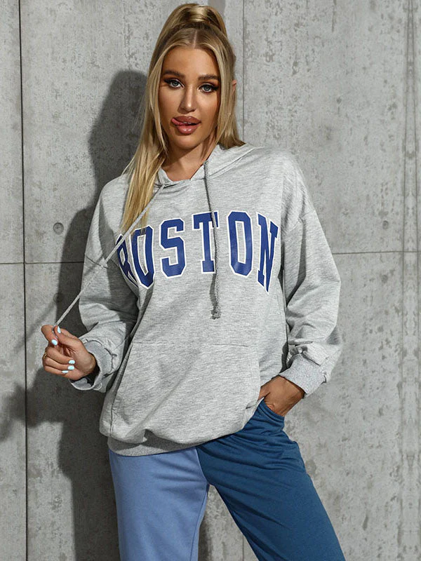 Trendy Letter Sweatshirt