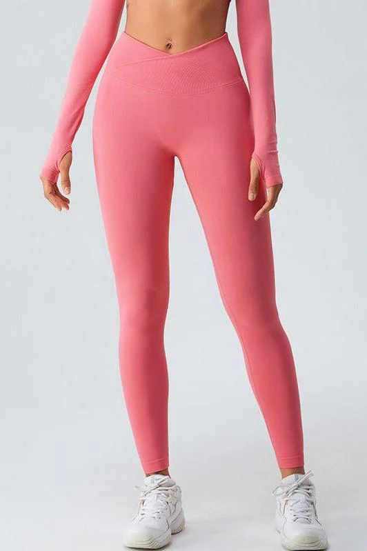 Hgh-waisted butt lift yoga leggins - Image 3