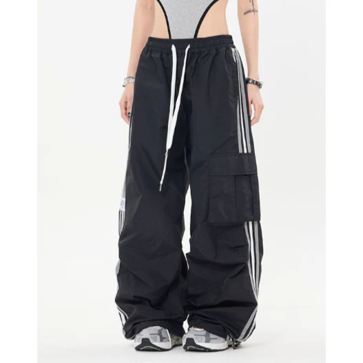 Hip-hop street wide-leg pants - Image 3