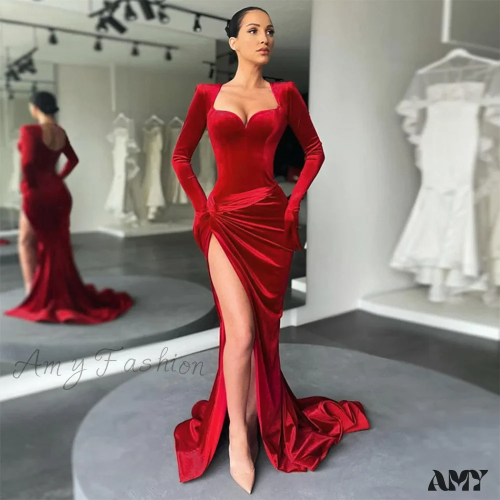 Amy Fashion - Elegant Bodycon Long Dress - Image 3