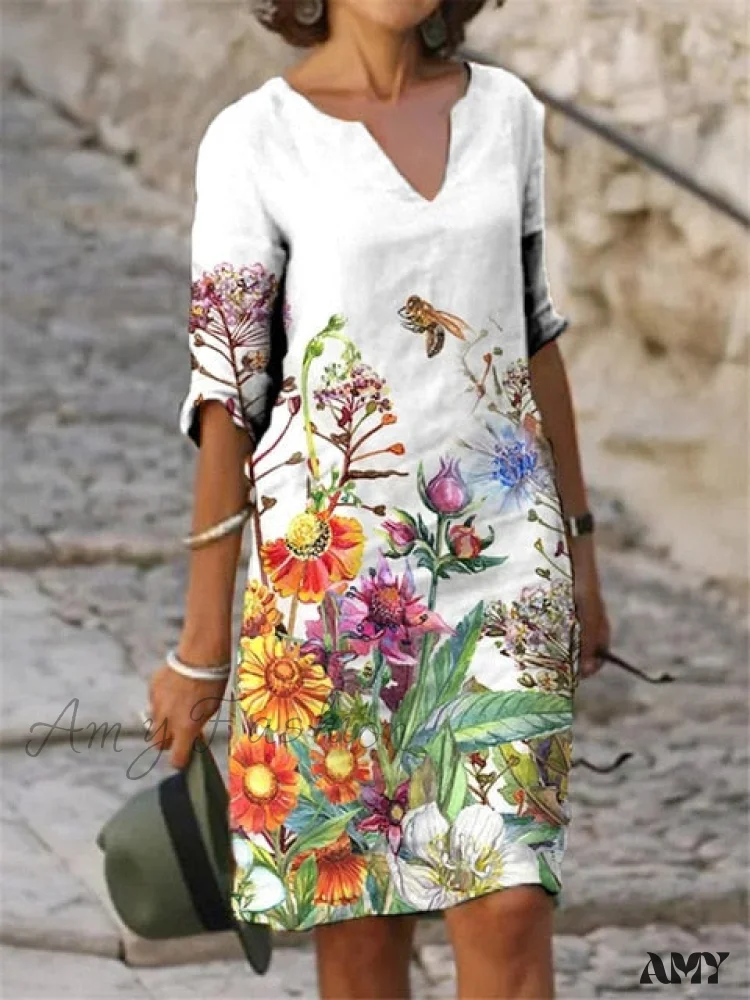 Amy Fashion - Elegant Fashion Loose Dresses - Image 4