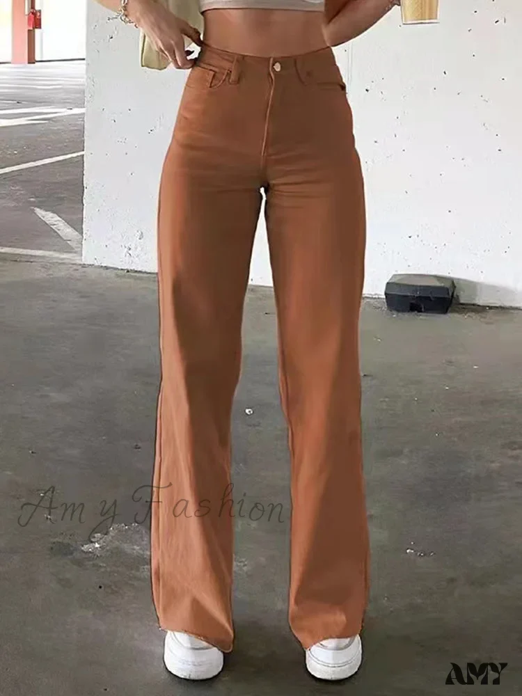 Amy Fashion - Fashion Loose Jeans - Image 2