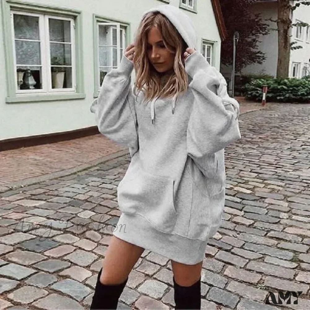 Fashion Trendy Cozy Stylish Thickened Comfortable Loose Elegant Hoodies - Image 2