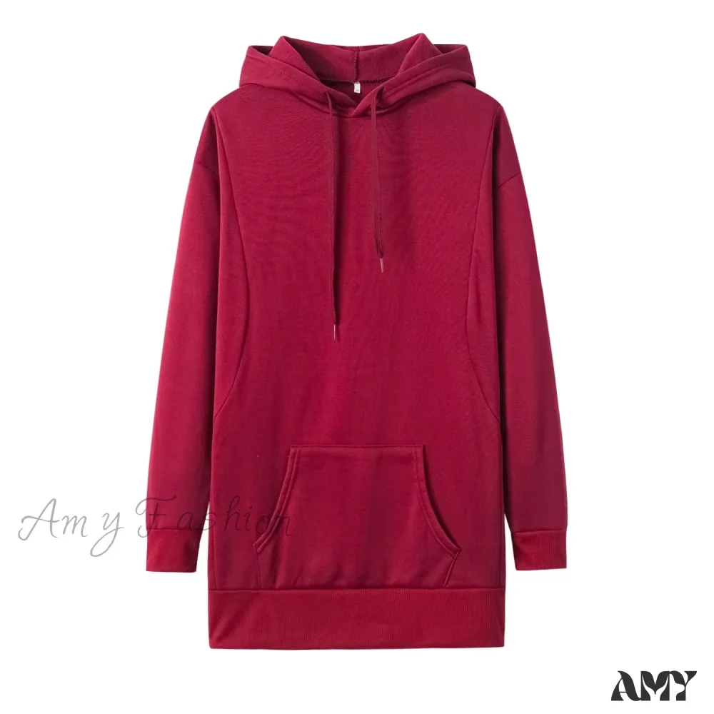 Fashion Trendy Cozy Stylish Thickened Comfortable Loose Elegant Hoodies - Image 5
