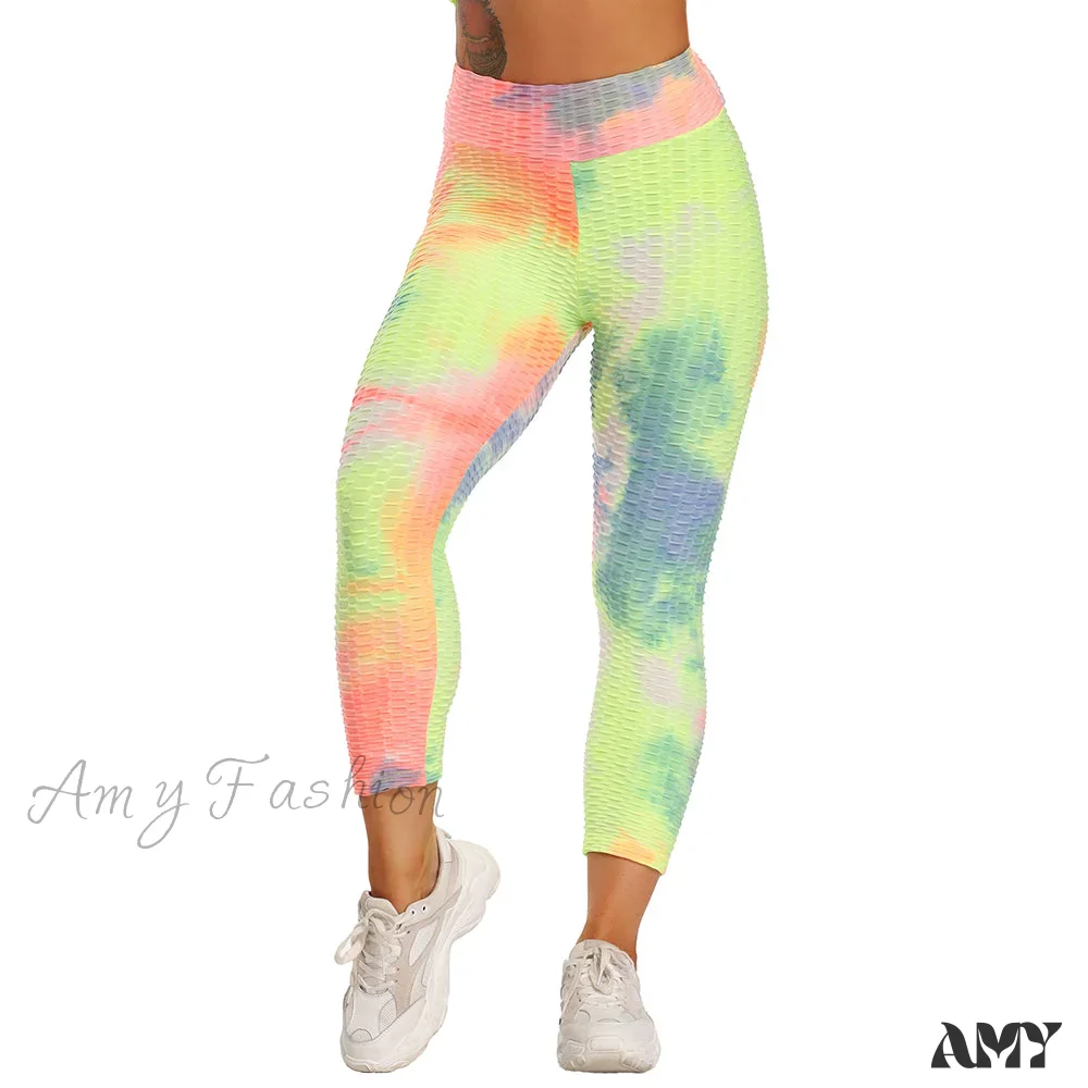 Amy Fashion - Ruched Butt  Leggings Capris Pants - Image 18