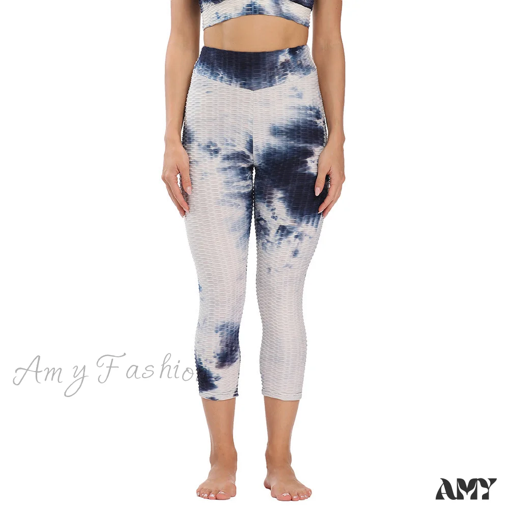 Amy Fashion - Ruched Butt  Leggings Capris Pants - Image 21