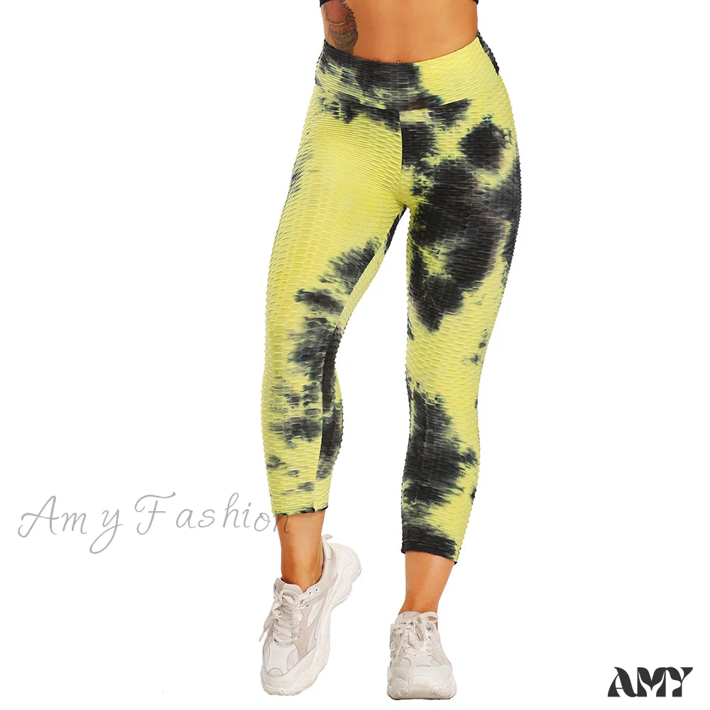 Amy Fashion - Ruched Butt  Leggings Capris Pants - Image 22