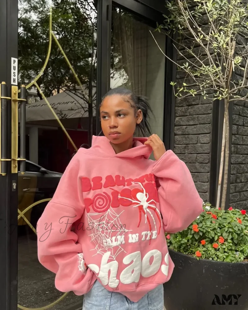 Harajuku Y2K Loose Trendy Comfortable Hip Hop Punk Long Sleeve Stylish Hoodies - Image 2