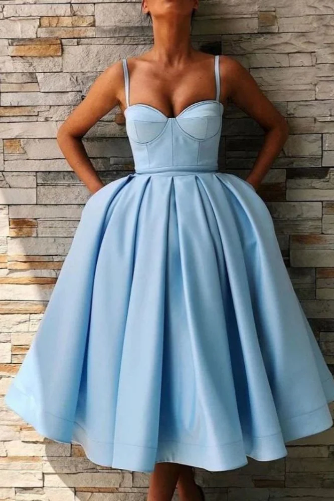 High-End Tulle Ball Gown Spaghetti Strap Party Dress - Image 5