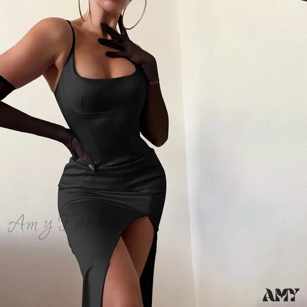Amy Fashion - High Quality Pink Dress - Image 10