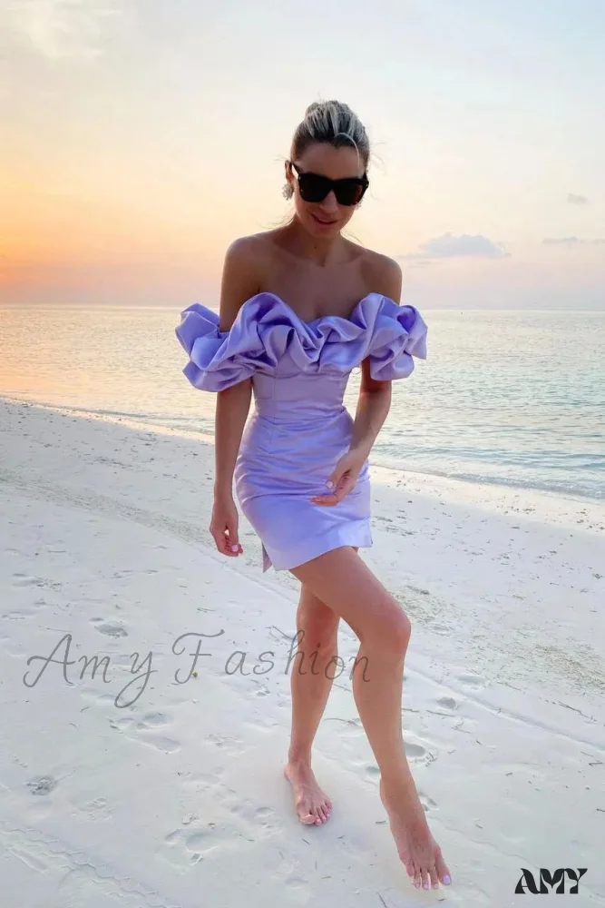 Amy Fashion - High Quality Bodycon Party Ruffle Dress - Image 10