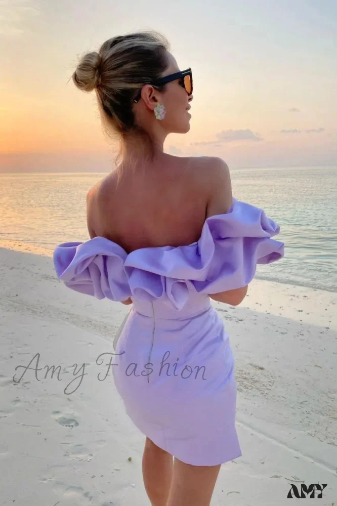 Amy Fashion - High Quality Bodycon Party Ruffle Dress - Image 12