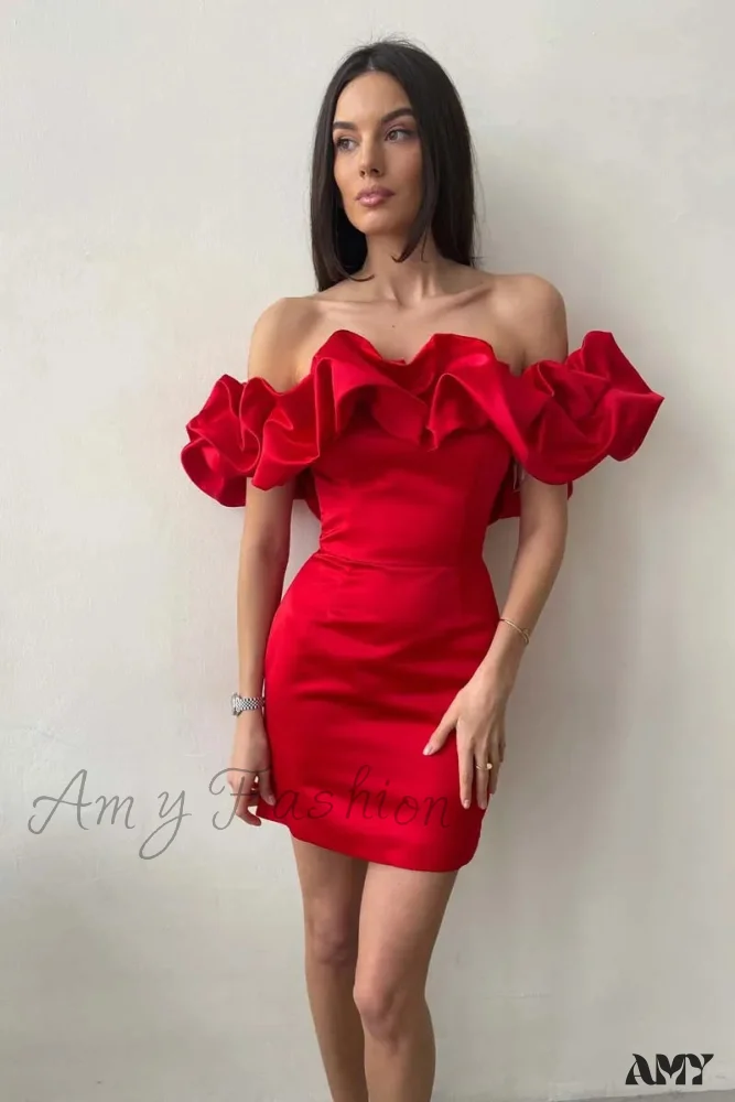 Amy Fashion - High Quality Bodycon Party Ruffle Dress - Image 18