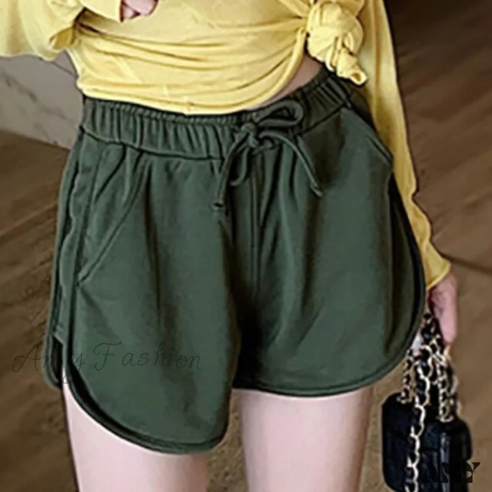 Amy Fashion - High Waist Korean Dolphin Shorts - Image 4