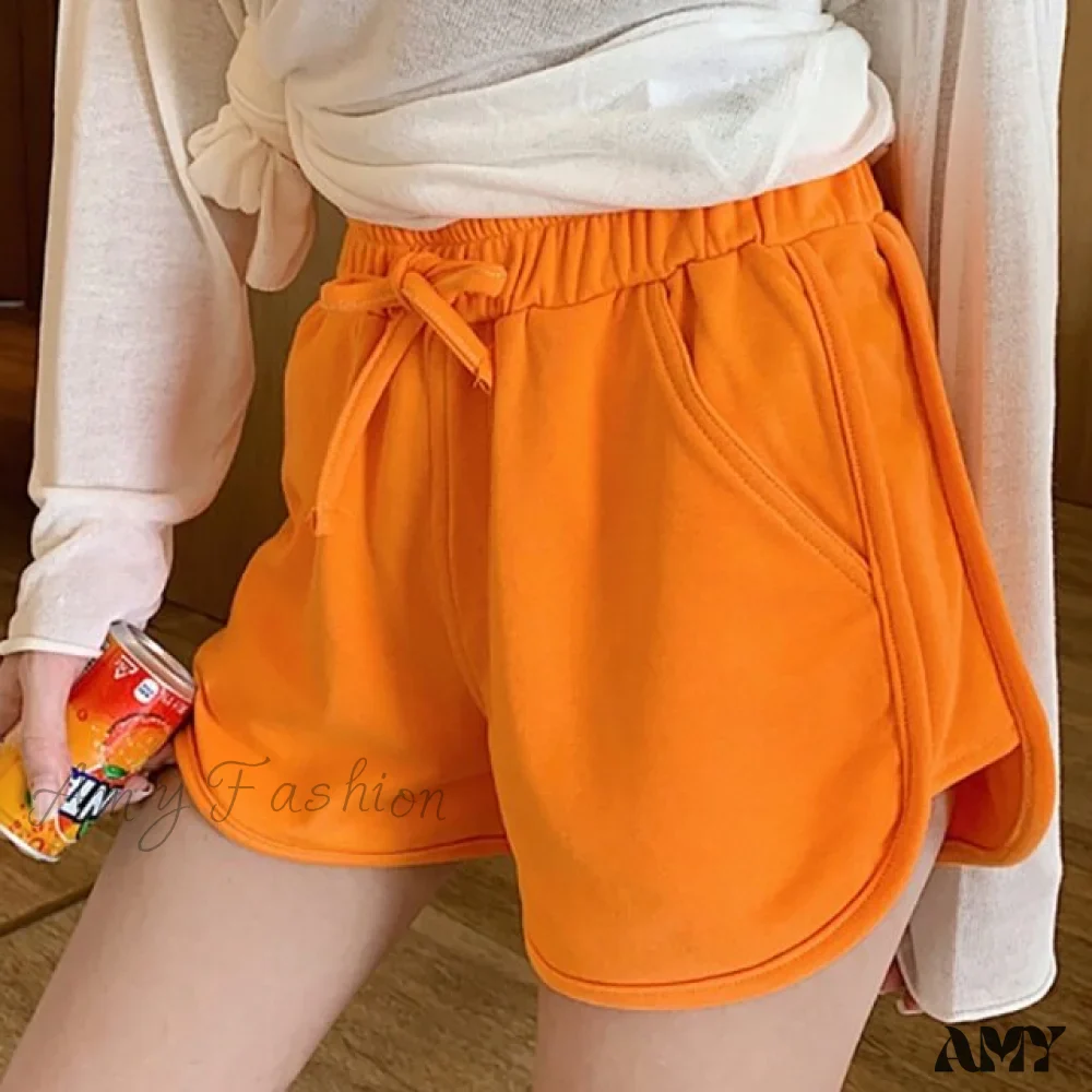 Amy Fashion - High Waist Korean Dolphin Shorts - Image 6