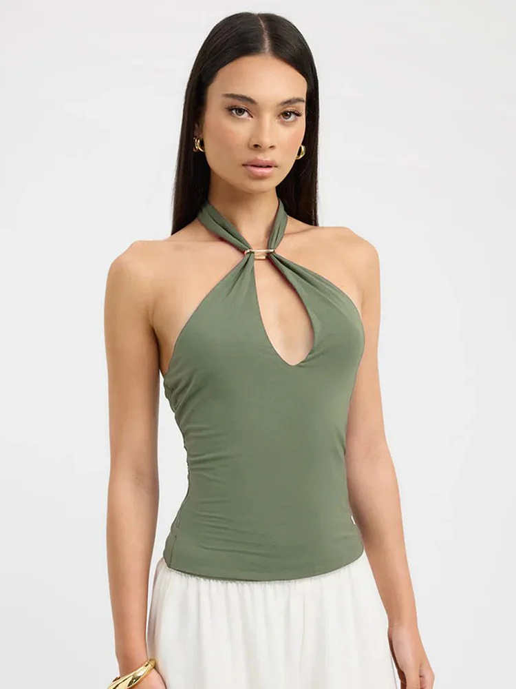 Hollow Out Bohemian Crop Top - Image 5