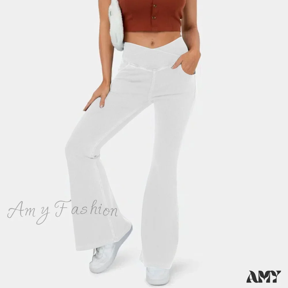 Amy Fashion - Jean Pants Women Jean Stretch - Image 4