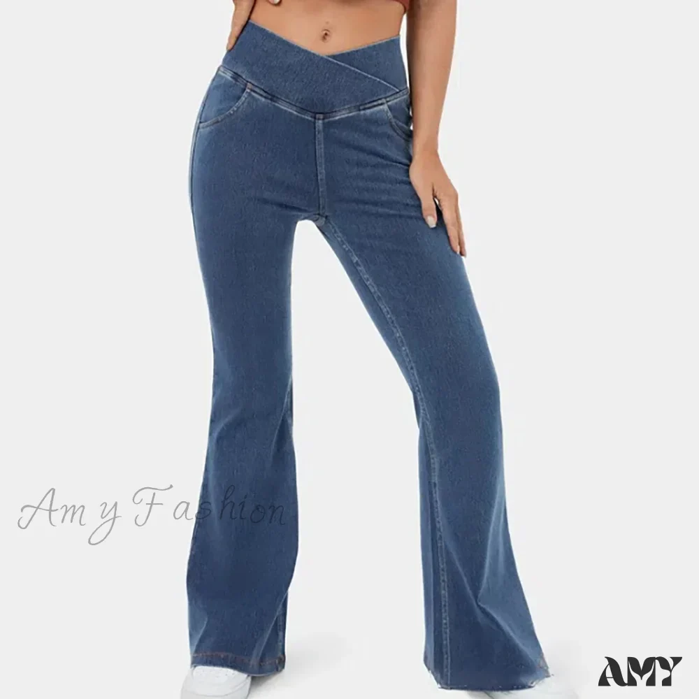 Amy Fashion - Jean Pants Women Jean Stretch - Image 6