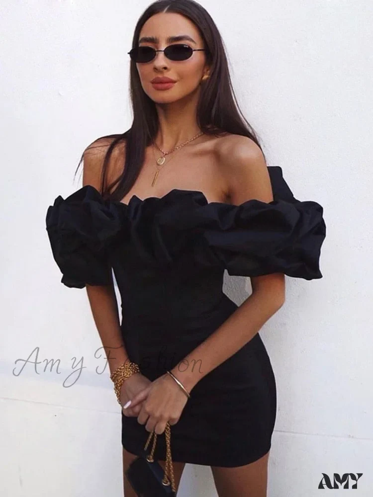 Amy Fashion - Classic Elegant Party Club Wear Slim Fit Bodycon Dress - Image 2