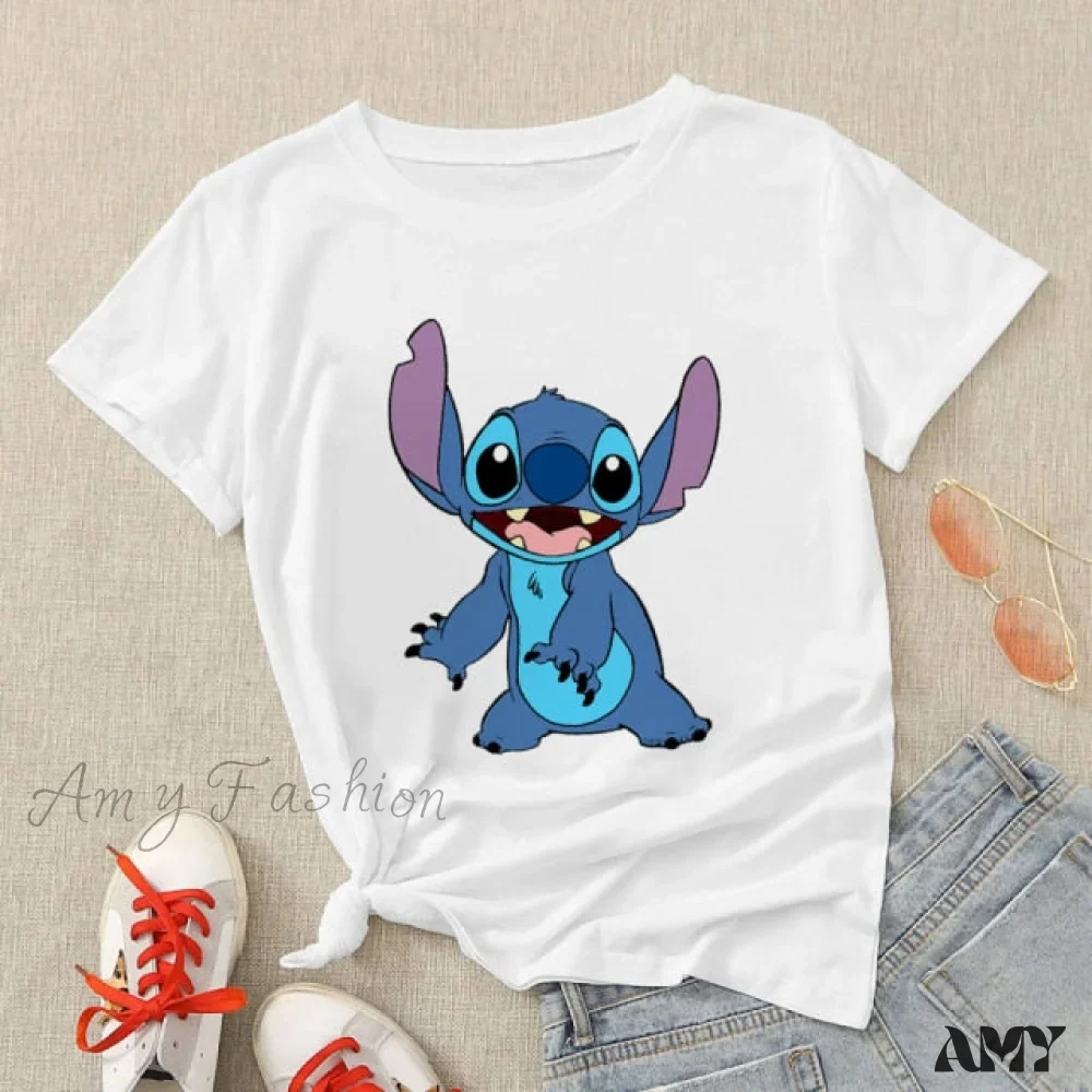 Amy Fashion - Lady Cute Print T-shirts - Image 10
