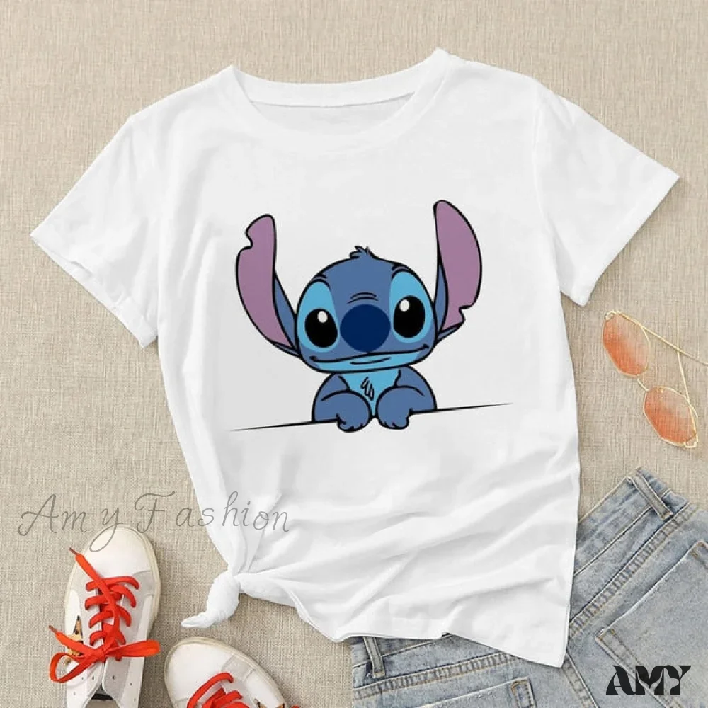 Amy Fashion - Lady Cute Print T-shirts - Image 11