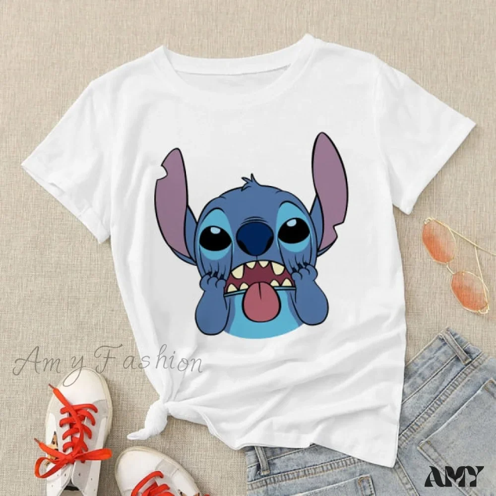 Amy Fashion - Lady Cute Print T-shirts - Image 12